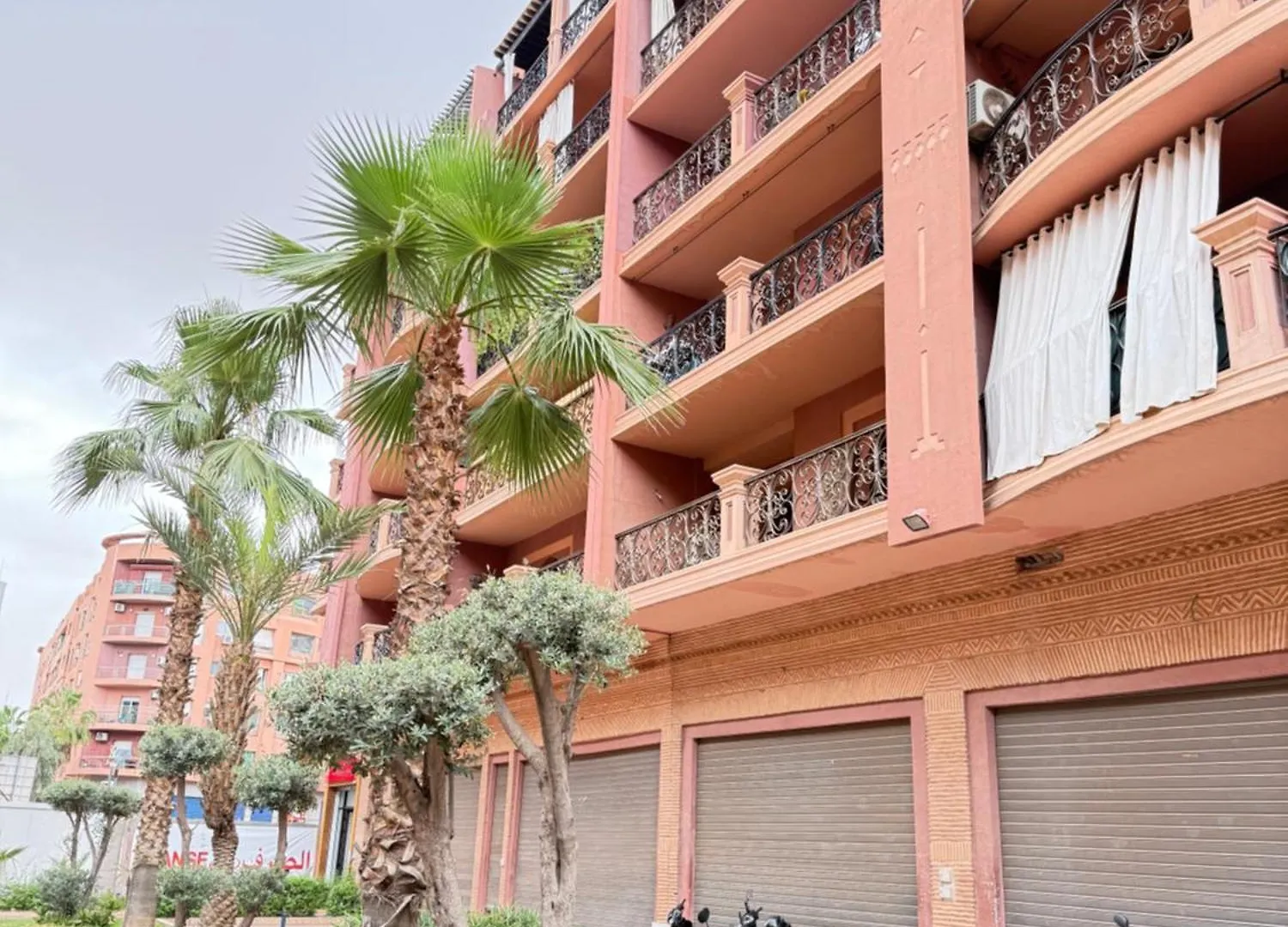 公寓 Gueliz -La Kasbah Ac Onebedroom Apart With Parking 马拉喀什
